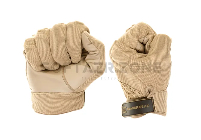 Invader Gear Shooting Handschuhe Tan L